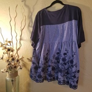 3X Fever casual blouse.